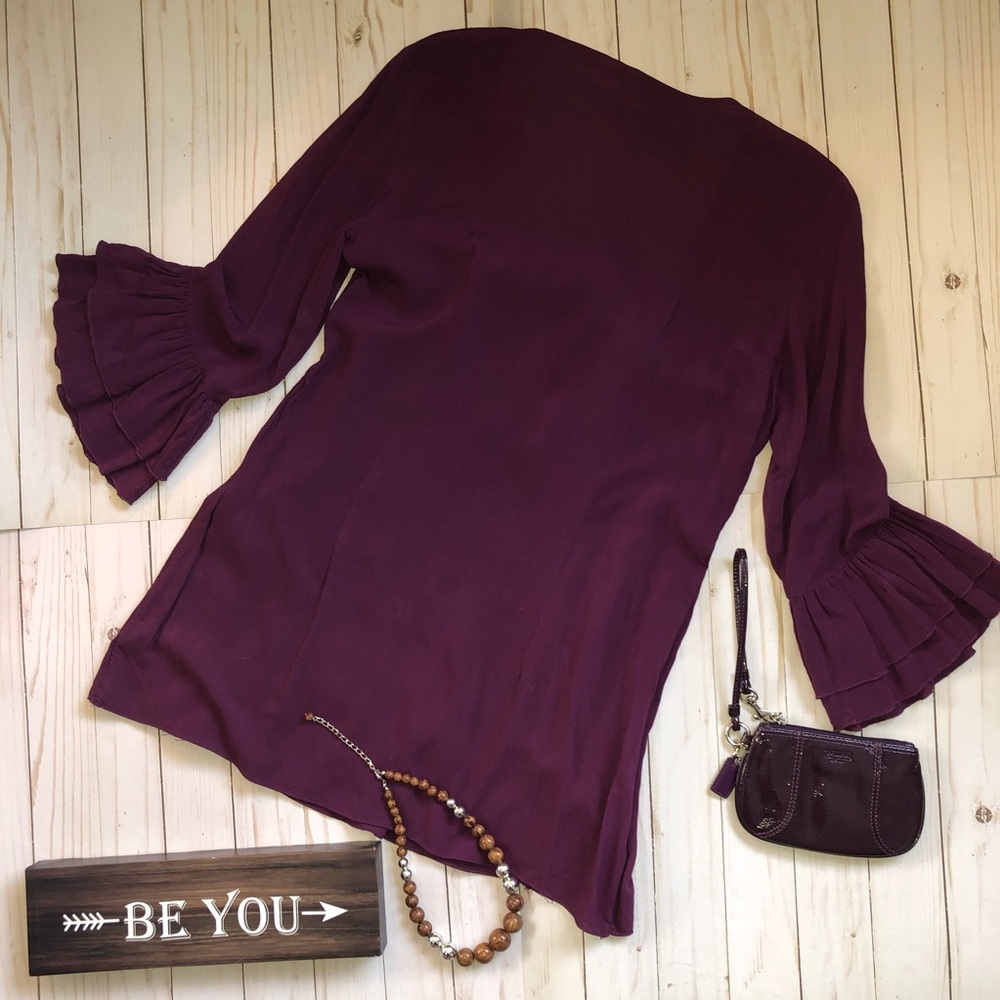 Always Sunny Ruffle Tunic - Picture 4 of 4